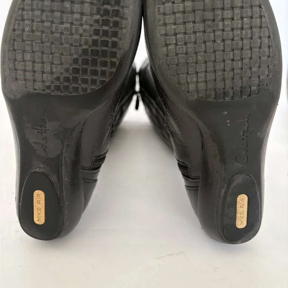 Cole Haan Nike Air Leather Knee-High Boots - Picture 6 of 8